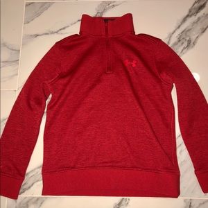Boys Under Armour Quarter Zip Pullover